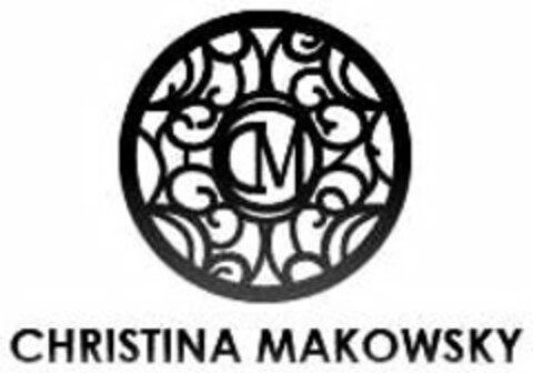 CM CHRISTINA MAKOWSKY Logo (USPTO, 26.01.2012)