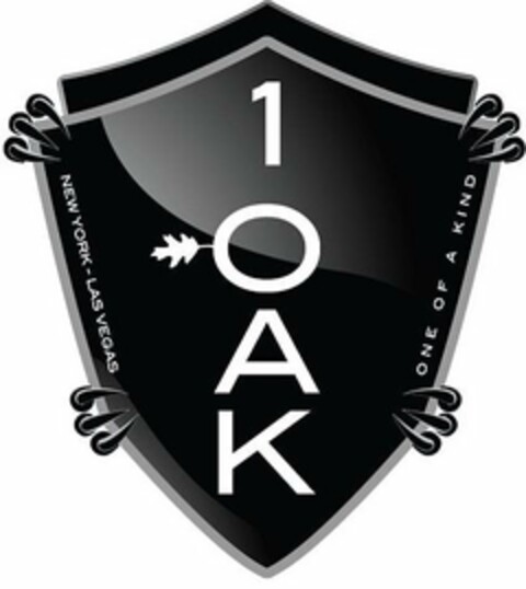 1 OAK NEW YORK - LAS VEGAS ONE OF A KIND Logo (USPTO, 24.02.2012)