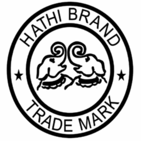 HATHI BRAND TRADE MARK Logo (USPTO, 27.02.2012)