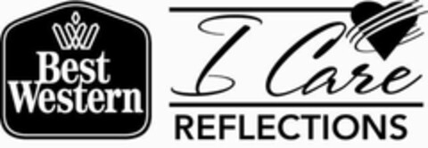 BEST WESTERN I CARE REFLECTIONS Logo (USPTO, 05.10.2012)