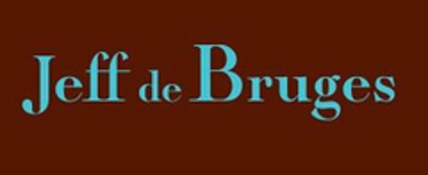 JEFF DE BRUGES Logo (USPTO, 12/14/2012)