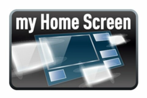 MY HOME SCREEN Logo (USPTO, 01.04.2013)