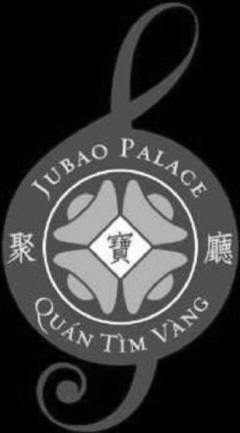 JUBAO PALACE QUAN TIM VANG Logo (USPTO, 30.04.2013)