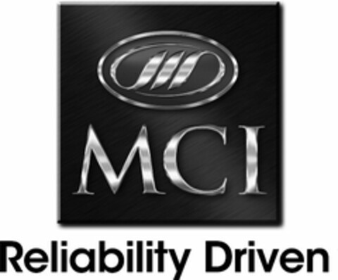 MCI RELIABILITY DRIVEN Logo (USPTO, 26.07.2013)