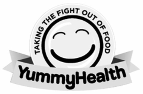 TAKING THE FIGHT OUT OF FOOD YUMMYHEALTH Logo (USPTO, 26.08.2013)