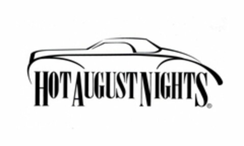 HOT AUGUST NIGHTS Logo (USPTO, 03/28/2014)