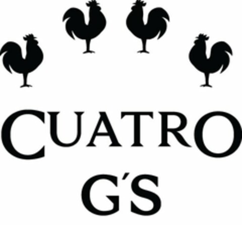 CUATRO G'S Logo (USPTO, 15.12.2014)