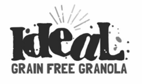 IDEAL GRAIN FREE GRANOLA Logo (USPTO, 05.03.2015)