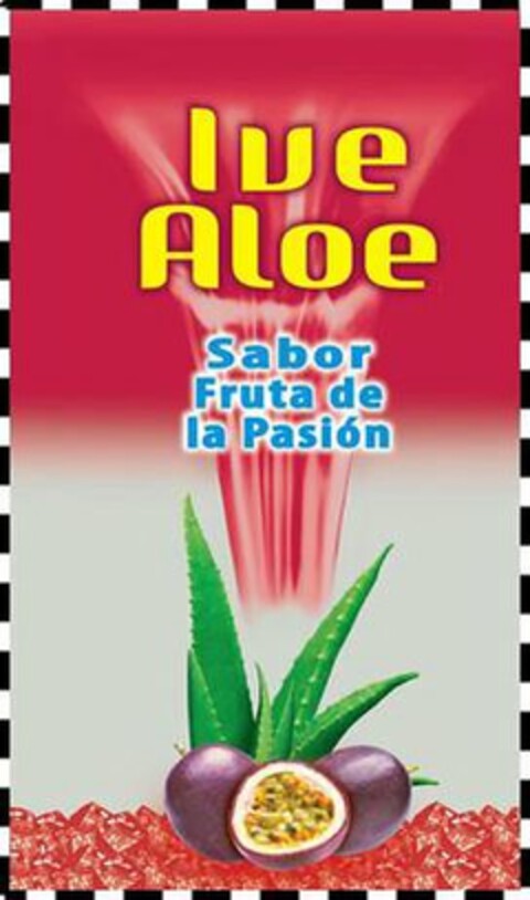 IVE ALOE SABOR FRUTA DE LA PASIÓN Logo (USPTO, 30.03.2015)