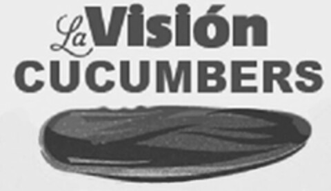 LA VISIÓN CUCUMBERS Logo (USPTO, 04/23/2015)