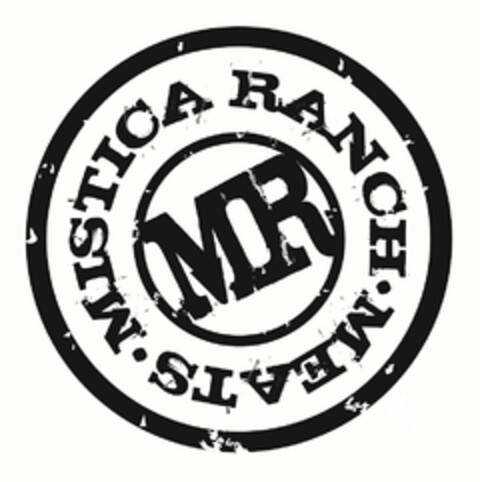 MR MISTICA RANCH · MEATS · Logo (USPTO, 15.05.2015)