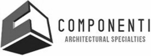 C COMPONENTI ARCHITECTURAL SPECIALTIES Logo (USPTO, 07/02/2015)