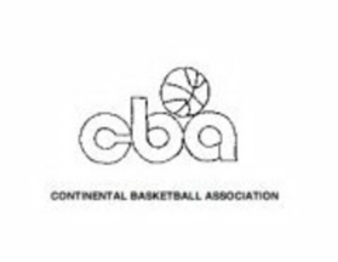 CBA CONTINENTAL BASKETBALL ASSOCIATION Logo (USPTO, 24.11.2015)