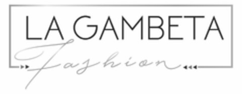 LA GAMBETA FASHION Logo (USPTO, 24.10.2016)