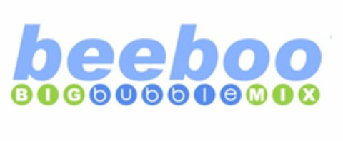 BEEBOO BIG BUBBLE MIX Logo (USPTO, 25.05.2017)