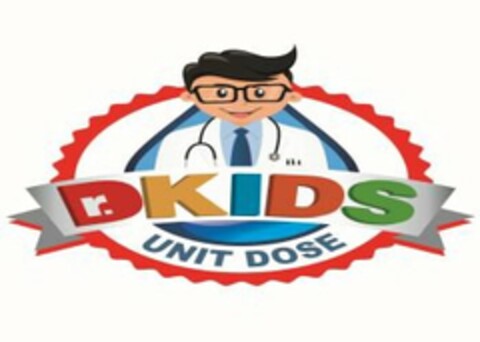 DR.KIDS UNIT DOSE Logo (USPTO, 06/22/2017)