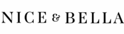 NICE & BELLA Logo (USPTO, 10.11.2017)