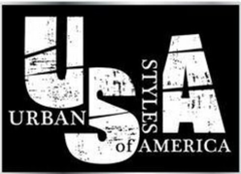 URBAN STYLES OF AMERICA USA Logo (USPTO, 03/19/2018)