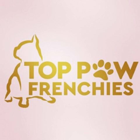 TOP PAW FRENCHIES Logo (USPTO, 04/17/2018)