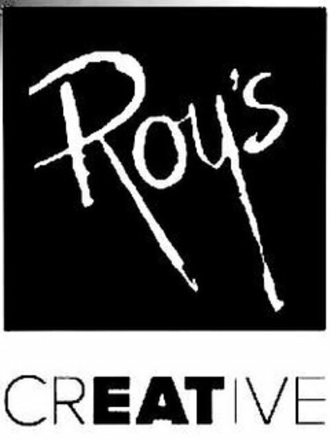 ROY'S CREATIVE Logo (USPTO, 13.06.2018)