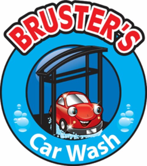 BRUSTER'S CAR WASH Logo (USPTO, 06/15/2018)