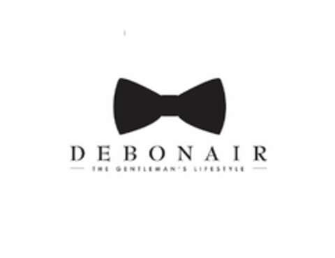 DEBONAIR - THE GENTLEMAN'S LIFESTYLE - Logo (USPTO, 07/18/2018)