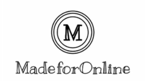 M MADEFORONLINE Logo (USPTO, 06.08.2018)