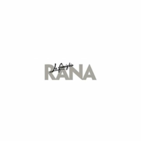 LA FAMIGLIA RANA Logo (USPTO, 14.04.2019)