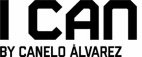 I CAN BY CANELO ÁLVAREZ Logo (USPTO, 22.11.2019)