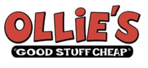 OLLIE'S "GOOD STUFF CHEAP" Logo (USPTO, 04/03/2020)