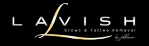 LAVISH BROWS & TATTOO REMOVAL BY JILLIAN Logo (USPTO, 06.05.2020)