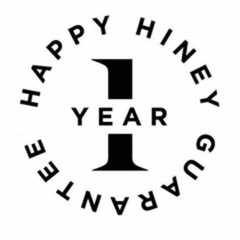 HAPPY HINEY 1 YEAR GUARANTEE Logo (USPTO, 07/14/2020)