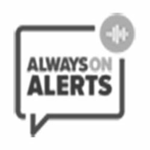 ALWAYS ON ALERTS Logo (USPTO, 07/31/2020)