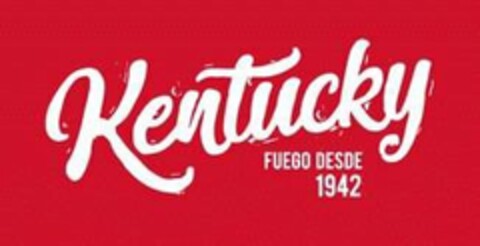 KENTUCKY FUEGO DESDE 1942 Logo (USPTO, 08/14/2020)