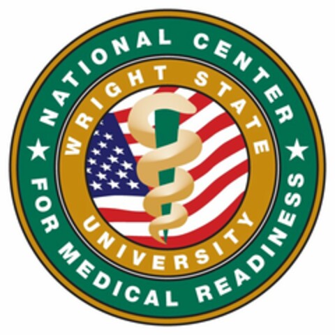 NATIONAL CENTER FOR MEDICAL READINESS WRIGHT STATE UNIVERSITY Logo (USPTO, 04.03.2009)
