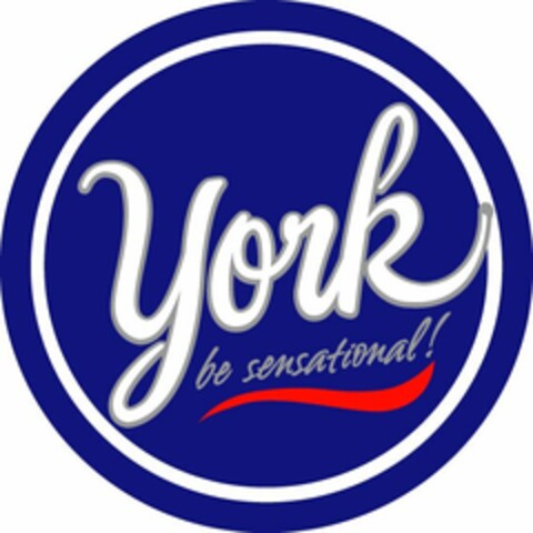 YORK BE SENSATIONAL Logo (USPTO, 12.03.2009)