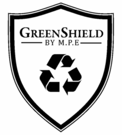 GREENSHIELD BY M.P.E Logo (USPTO, 05/26/2009)