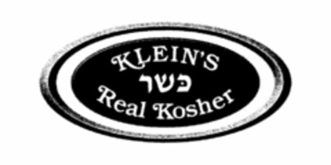 KLEIN'S REAL KOSHER Logo (USPTO, 26.05.2009)