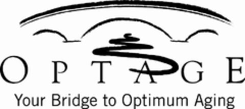 OPTAGE YOUR BRIDGE TO OPTIMUM AGING Logo (USPTO, 12.04.2010)