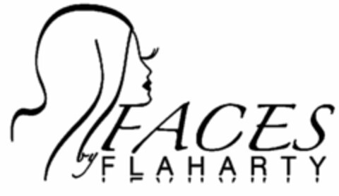 FACES BY FLAHARTY Logo (USPTO, 08.09.2010)