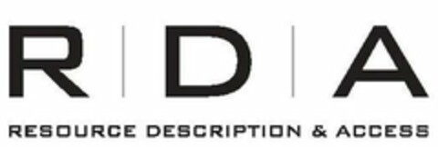 RDA RESOURCE DESCRIPTION & ACCESS Logo (USPTO, 09/20/2010)