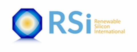 RSI RENEWABLE SILICON INTERNATIONAL Logo (USPTO, 06/17/2011)