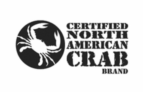 CERTIFIED NORTH AMERICAN CRAB BRAND Logo (USPTO, 06/30/2011)