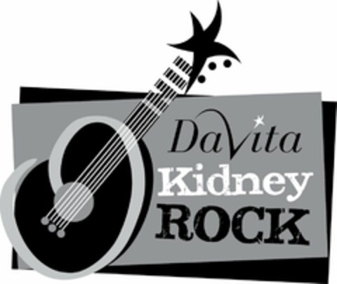 DAVITA KIDNEY ROCK Logo (USPTO, 16.08.2011)