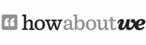 HOWABOUTWE Logo (USPTO, 17.08.2011)