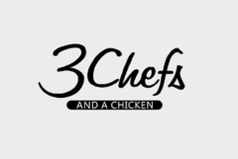 3 CHEFS AND A CHICKEN Logo (USPTO, 09/01/2011)