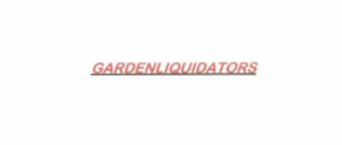 GARDENLIQUIDATORS Logo (USPTO, 07.11.2011)