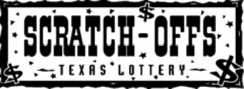 SCRATCH-OFFS TEXAS LOTTERY Logo (USPTO, 13.07.2012)