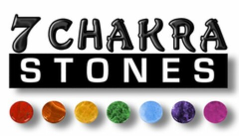 7 CHAKRA STONES Logo (USPTO, 30.04.2013)