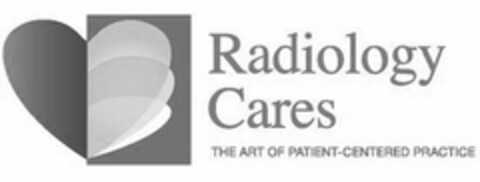 RADIOLOGY CARES THE ART OF PATIENT-CENTERED PRACTICE Logo (USPTO, 17.05.2013)